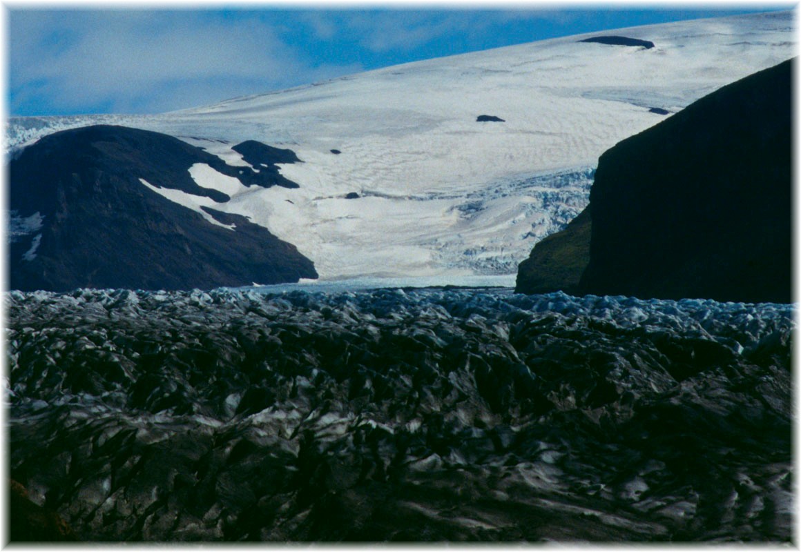Island, unterwegs im Süden des Landes, Breidamerkurjökull