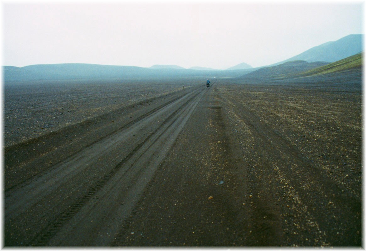 Island, wir verlassen Landmannalaugar
