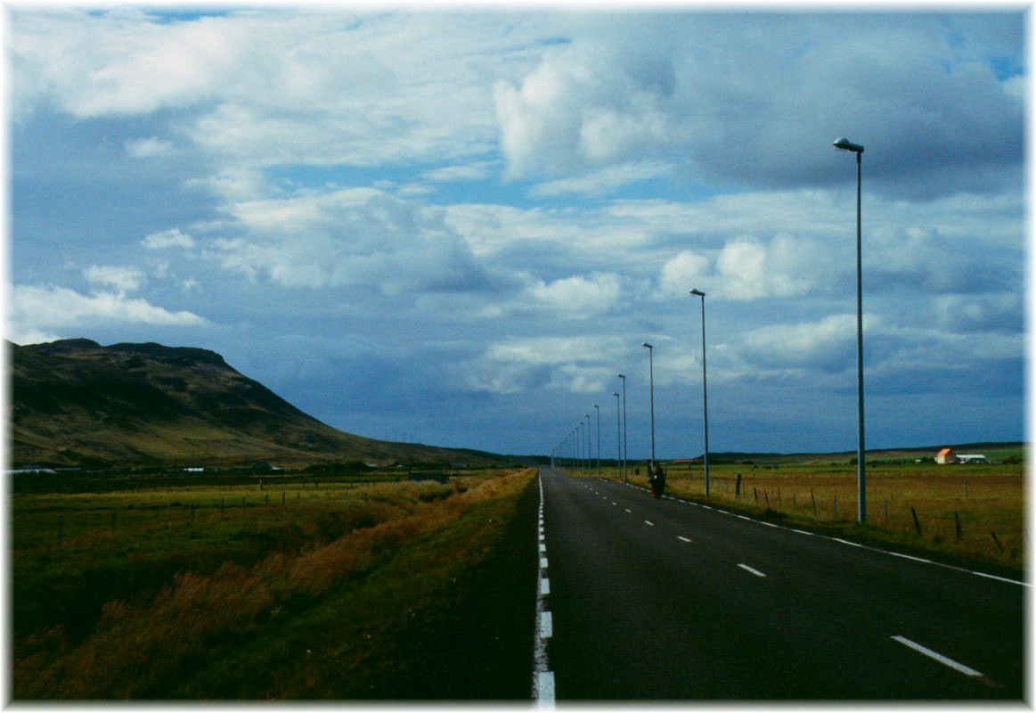 Island, auf dem Weg nach Reykjavík