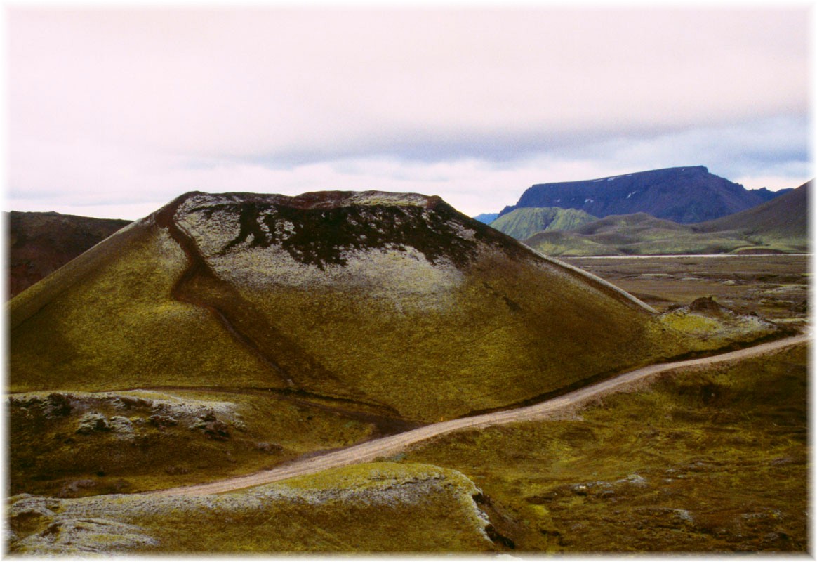 Island, das Gebiet von Landmannalaugar