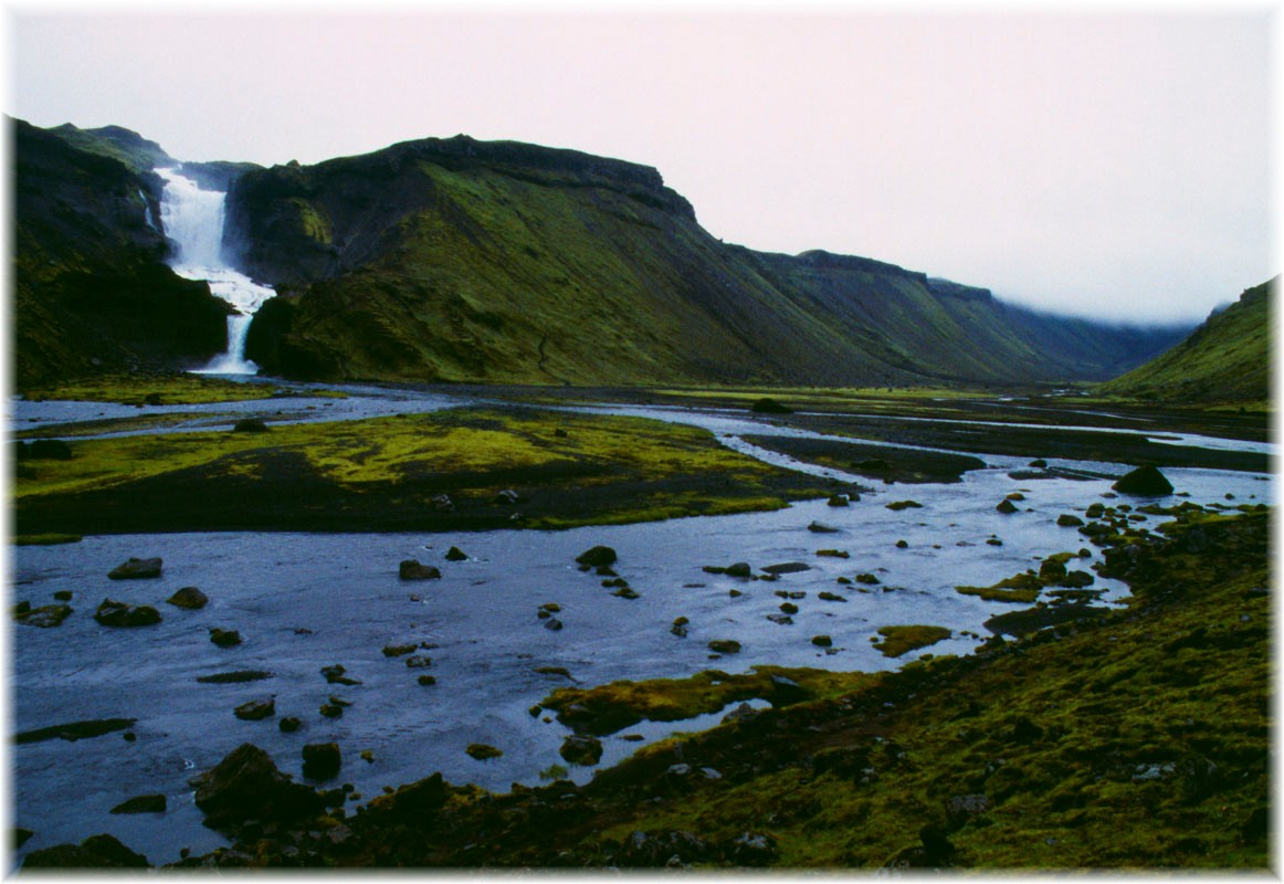 Island, Ófaerufoss in der Eldgjá