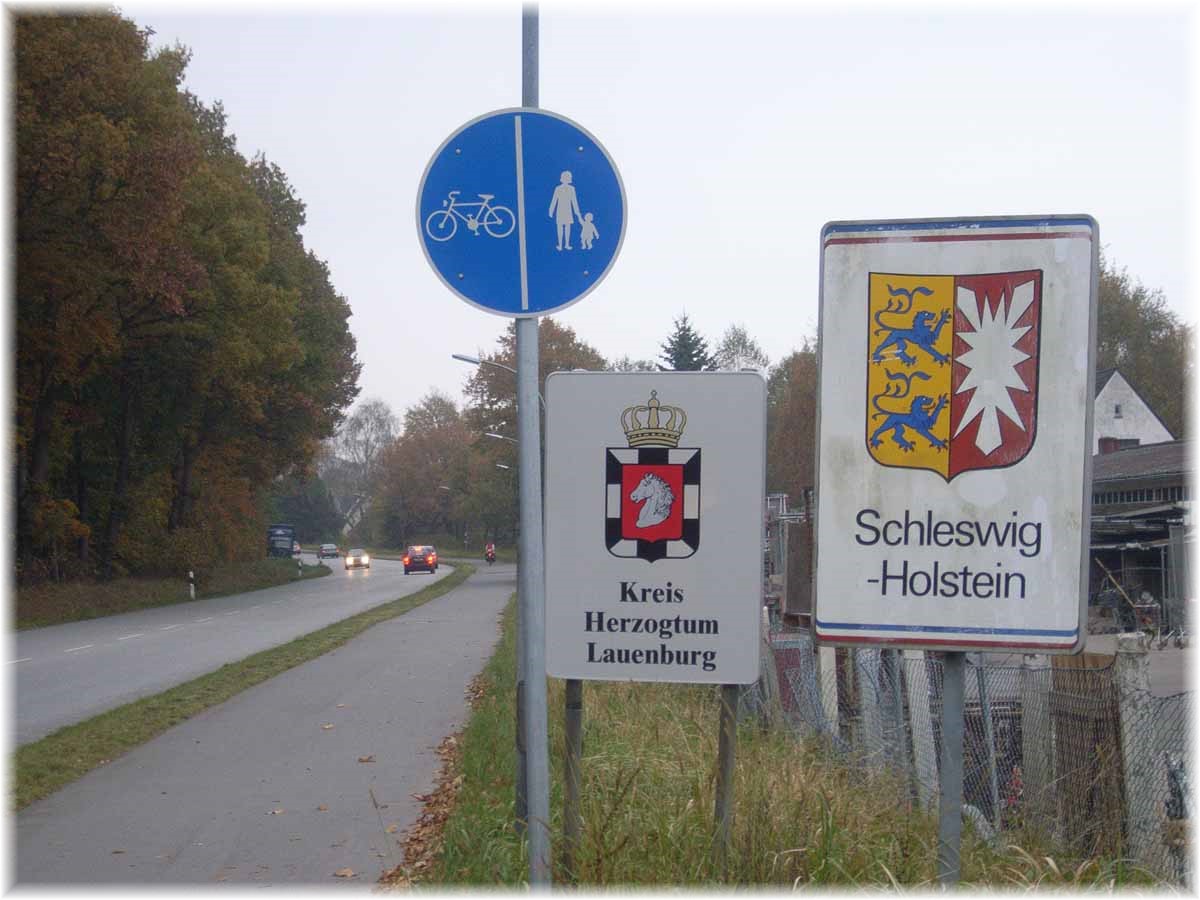 Landesgrenze Schleswig-Holstein