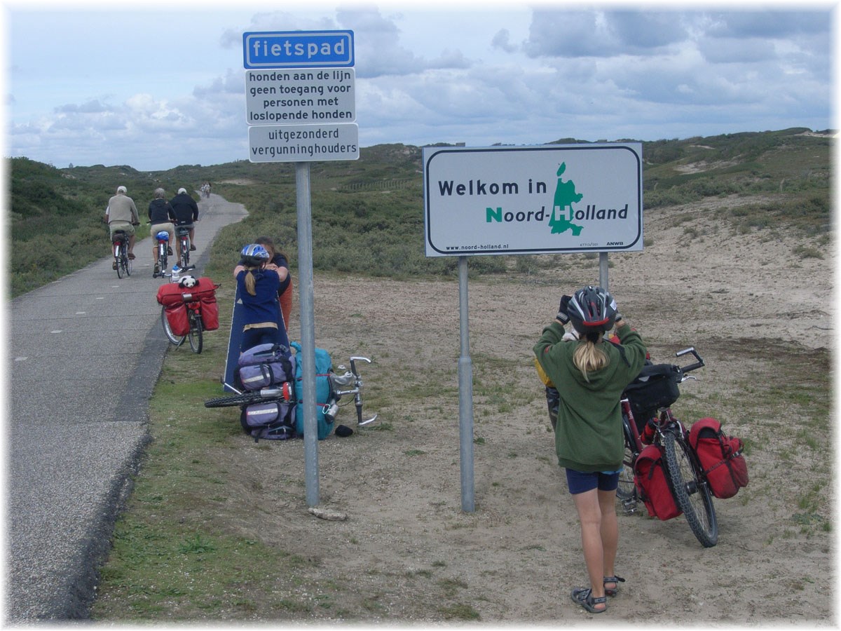 Nordseeküstenradweg, North Sea Cycle Route, Niederlande, Fietspad