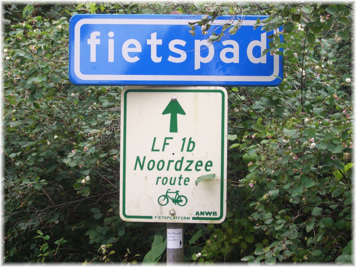 Nordseeküstenradweg, North Sea Cycle Route, Niederlande, Fietspad