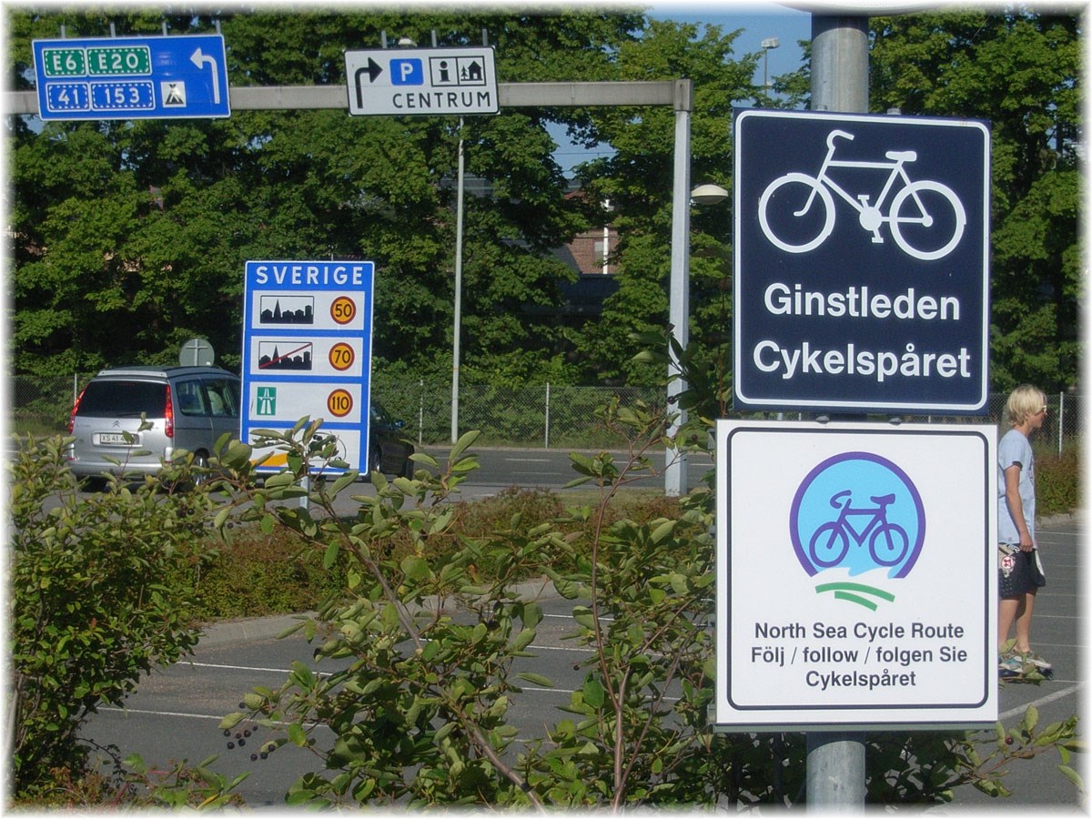 Nordseeküstenradweg, North Sea Cycle Route, Schweden, Varberg