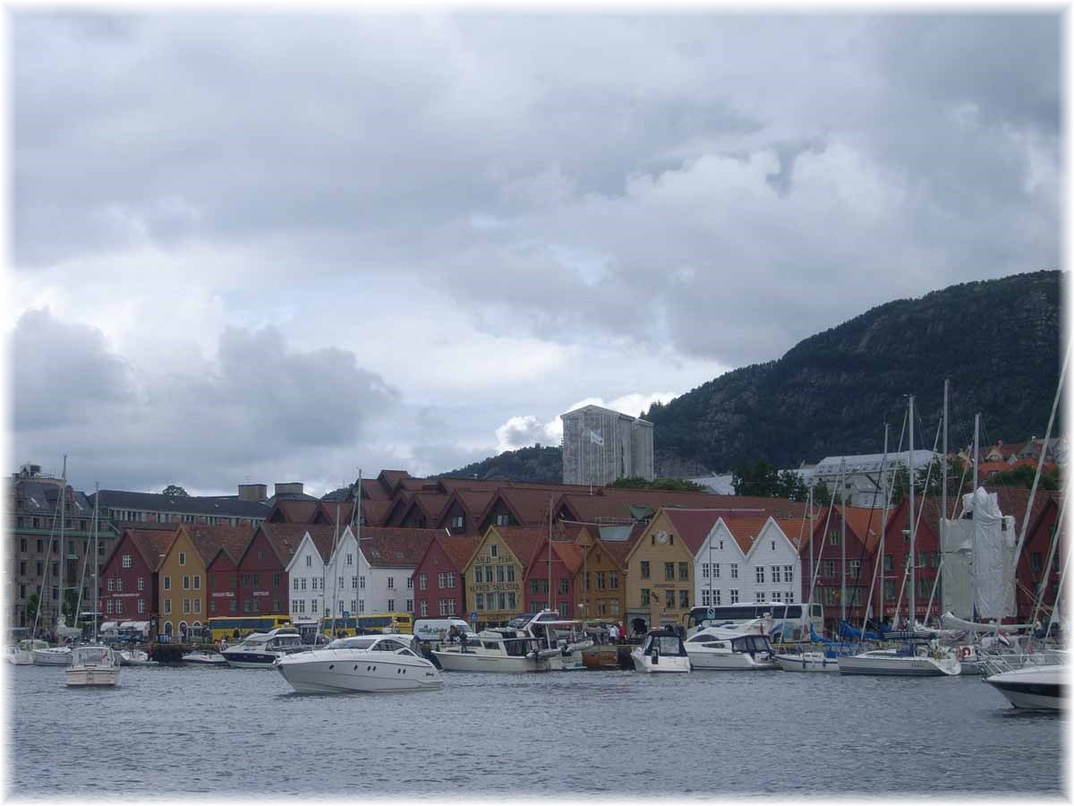 Nordseeküstenradweg, North Sea Cycle Route, Norwegen, Bergen