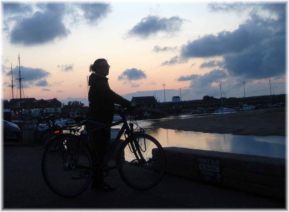 Nordseeküstenradweg, North Sea Cycle Route, England, Wells-next-the-Sea