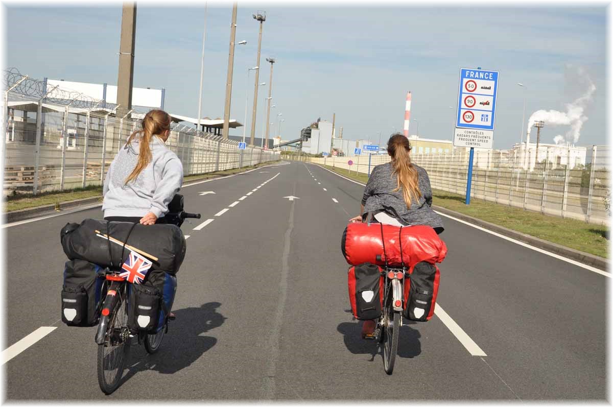 Nordseeküstenradweg, North Sea Cycle Route, Frankreich, Calais