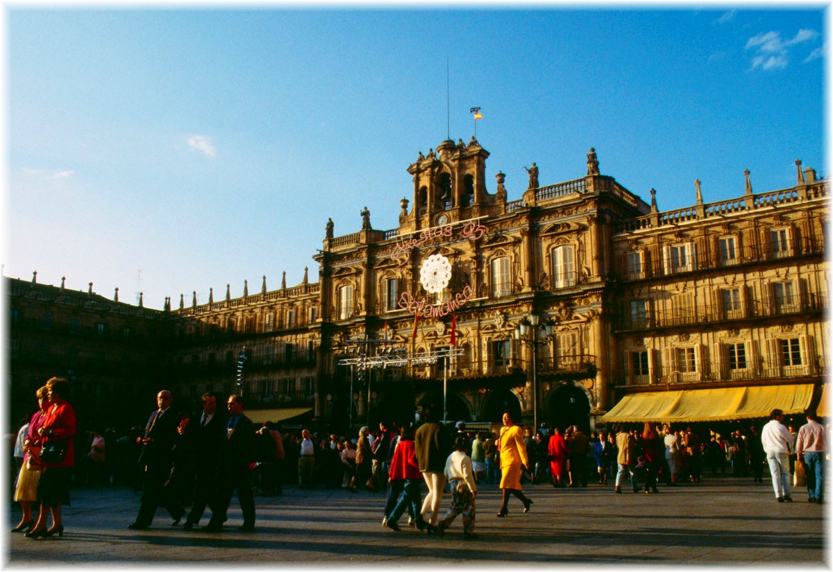 Spanien, Salamanca, Plaza Mayor