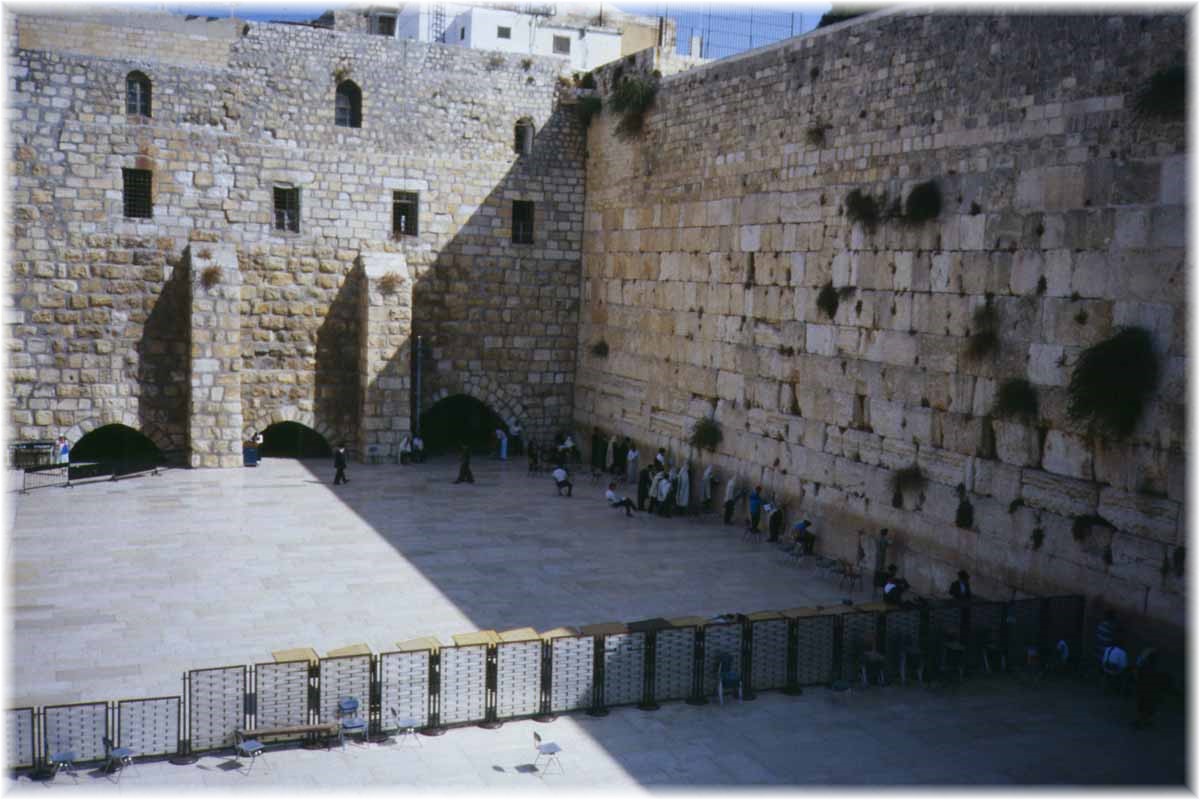 Israel, Klagemauer in Jerusalem
