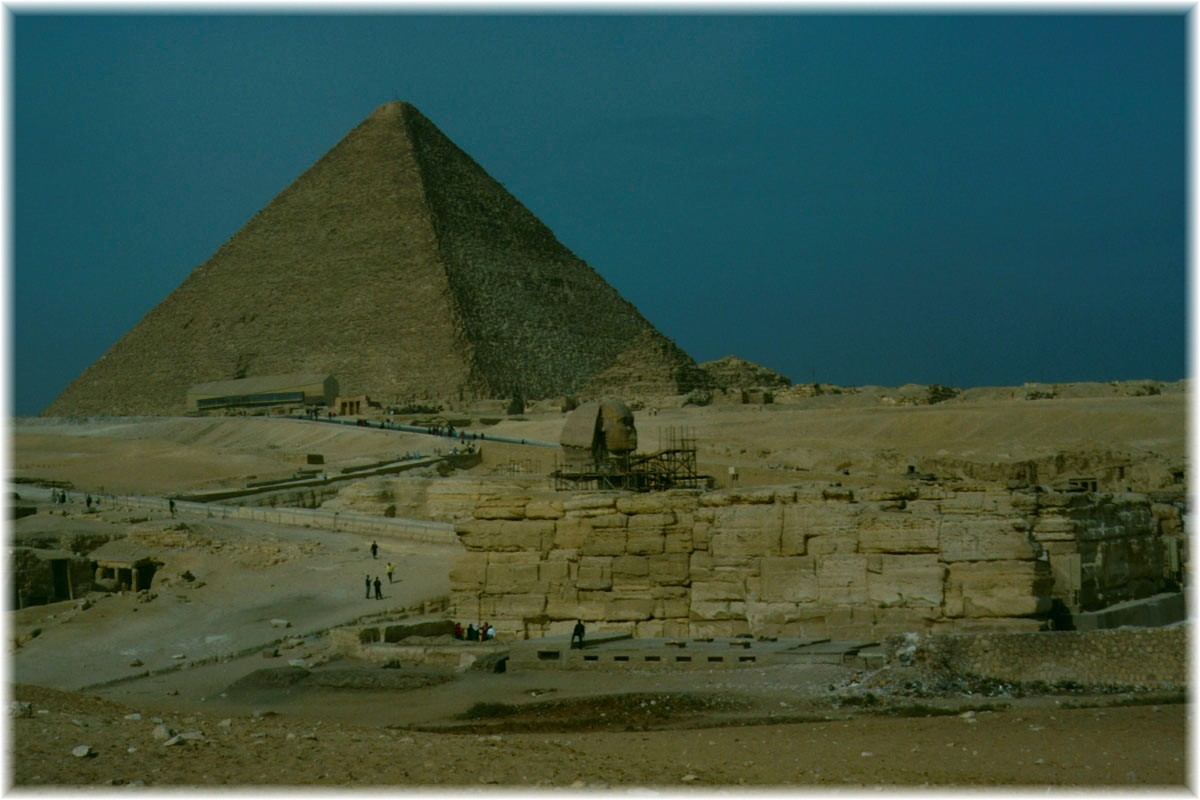 Ägypten, Kairo, Pyramiden von Gizeh