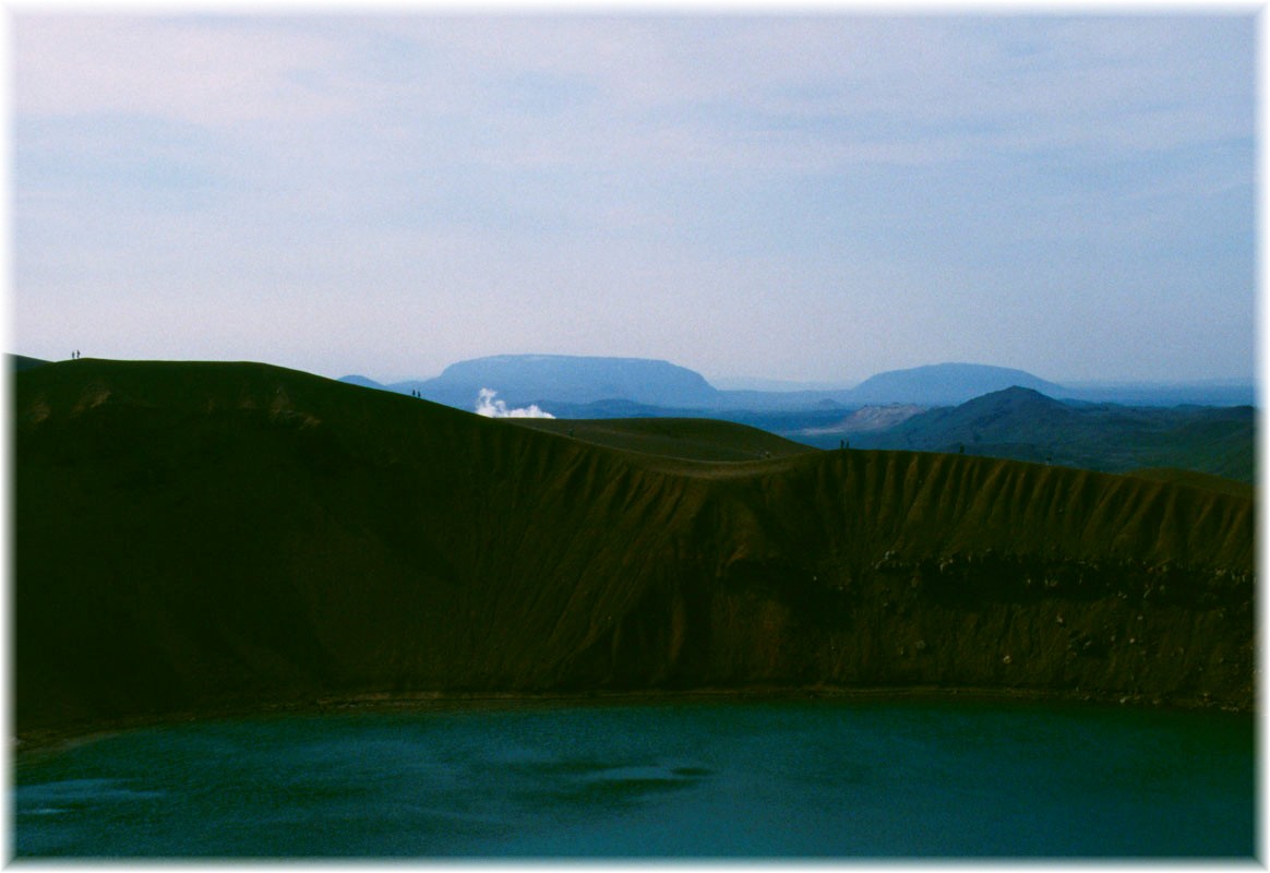Island, Krafla, Krater Víti