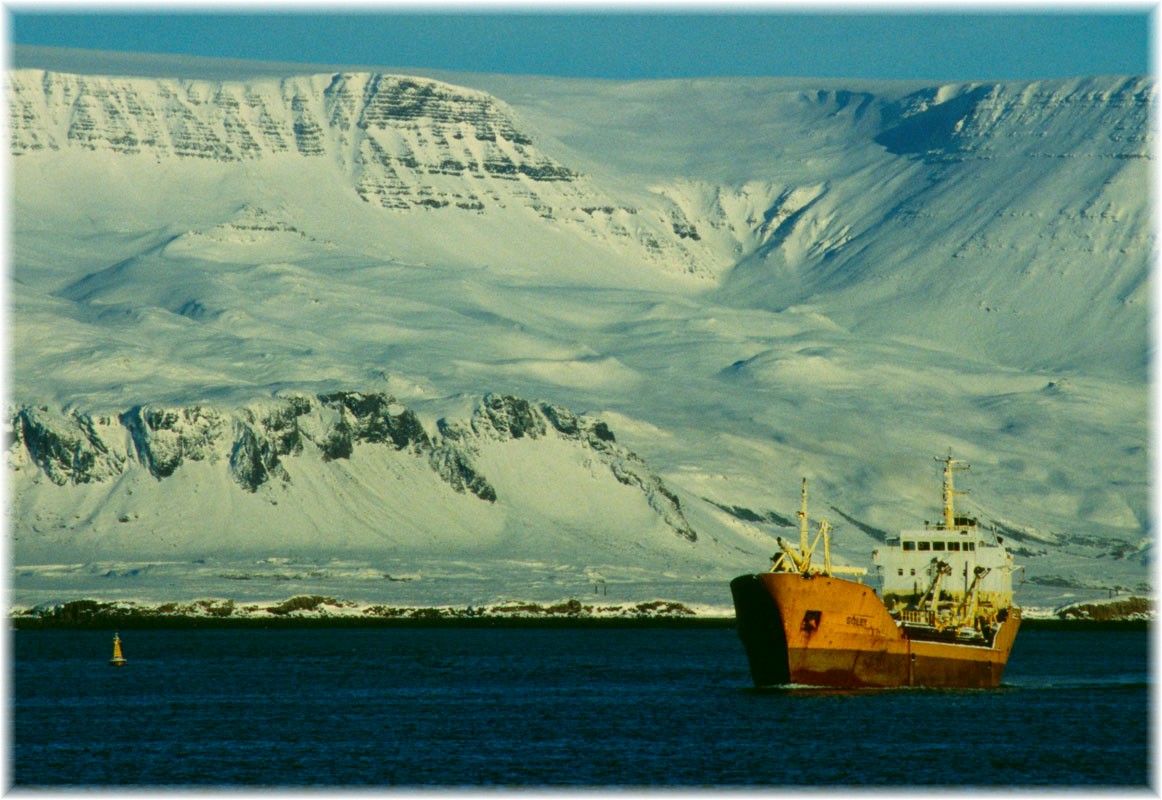 Island, Blick auf Esja