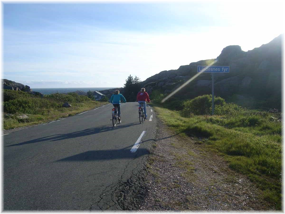 Nordseeküstenradweg, North Sea Cycle Route, Norwegen, Lindesnes