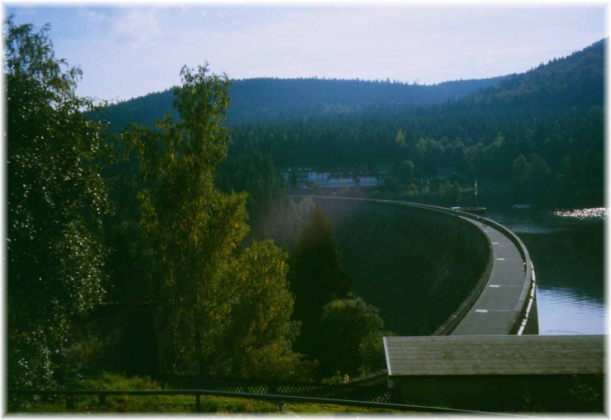 Fernwanderweg E1, Schwarzwald, Schwarzenbach-Stausee