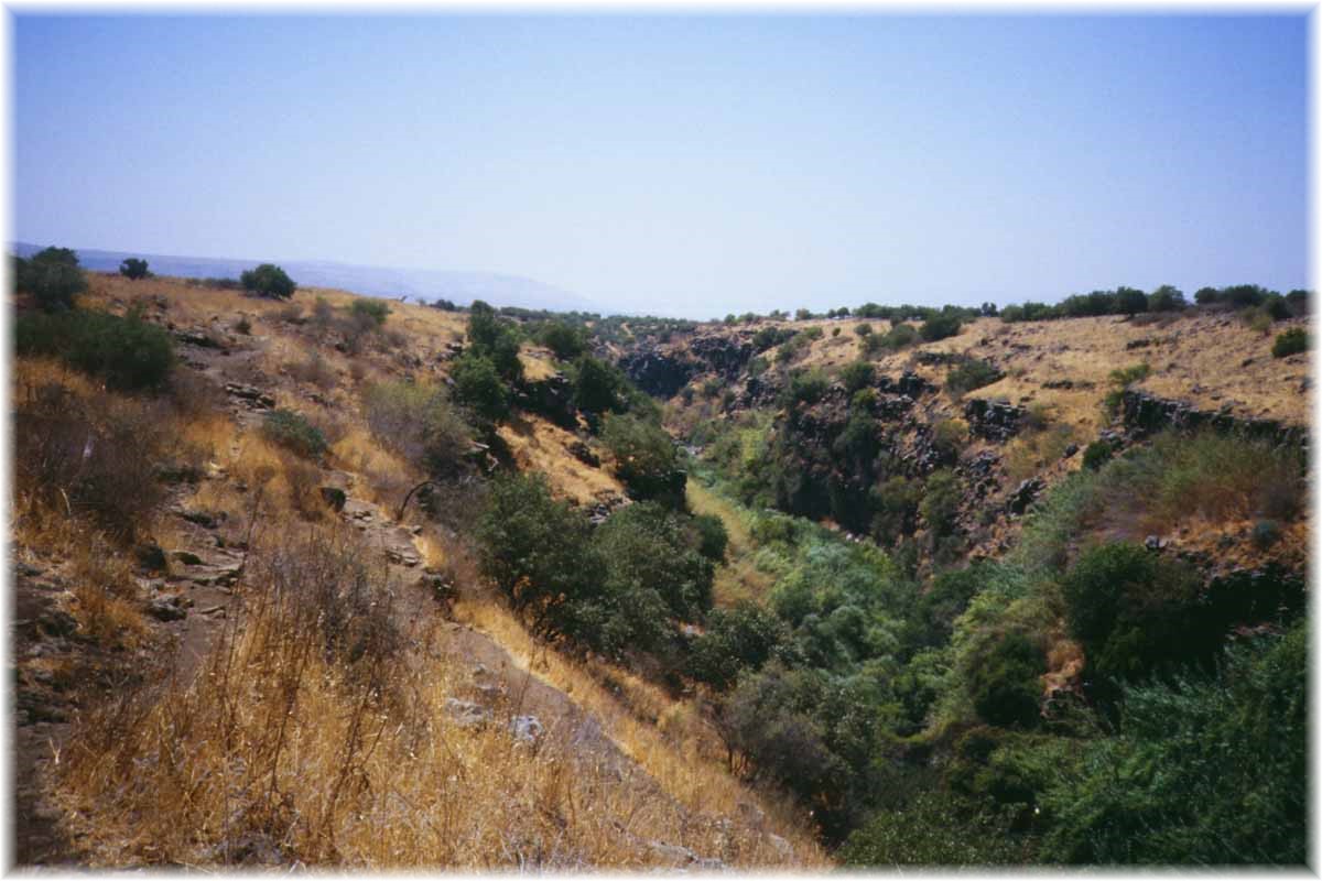 Israel, Dreitägige Wanderung durch den Zavitan-Canyon
